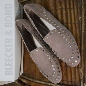 Women's Bleecker & Bond Arianna Tan Studded Loafer